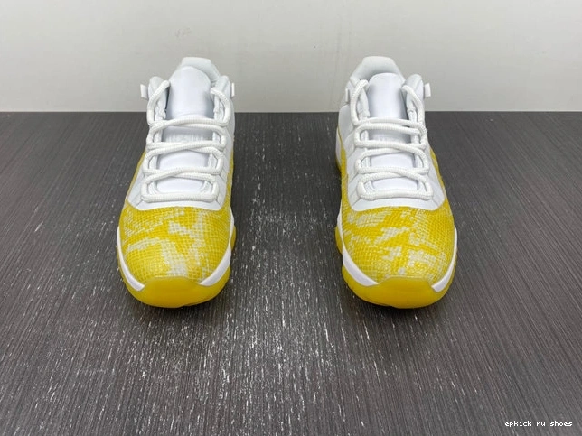Cheap Retro Jordan Attractive Yellow 4097 11 Low AH7860- Snakeskin 1027